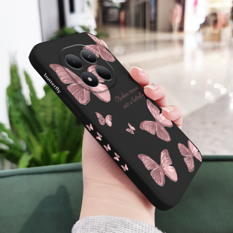 TEMU Phone Case - Cover For Redmi Note 15 Pro Plus 4g 5g With Metamorphic Wings