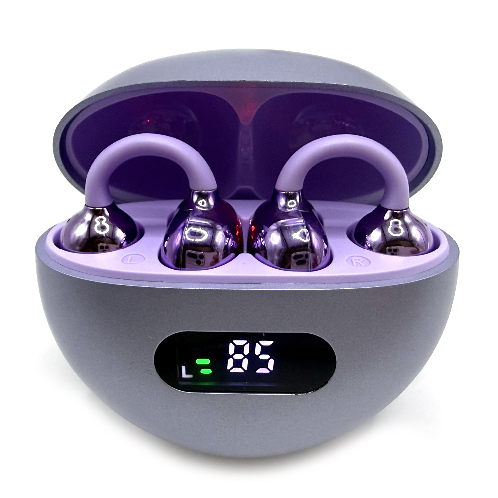 TEMU Ows Wireless Stereo Earbuds, Sports Headset With Charging Case, Noise Reduction Headphones, Earphones For Phone