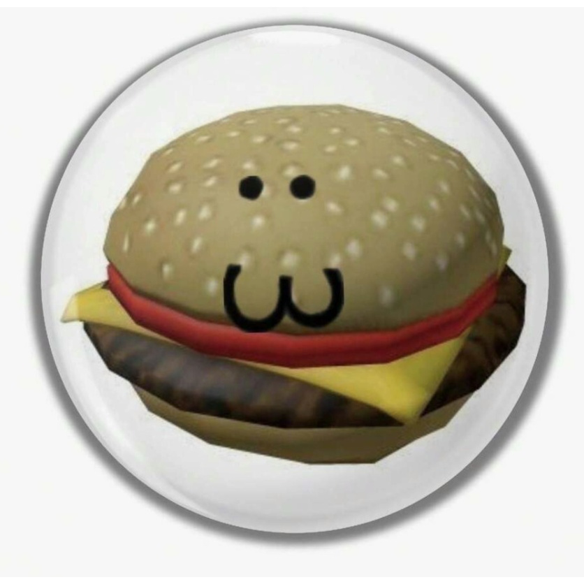 TEMU Elegantes broches de anime de dibujos animados de hamburguesa de moda (2D ), adecuados para ropa, sombreros, mochilas y otras pequeñas adiciones