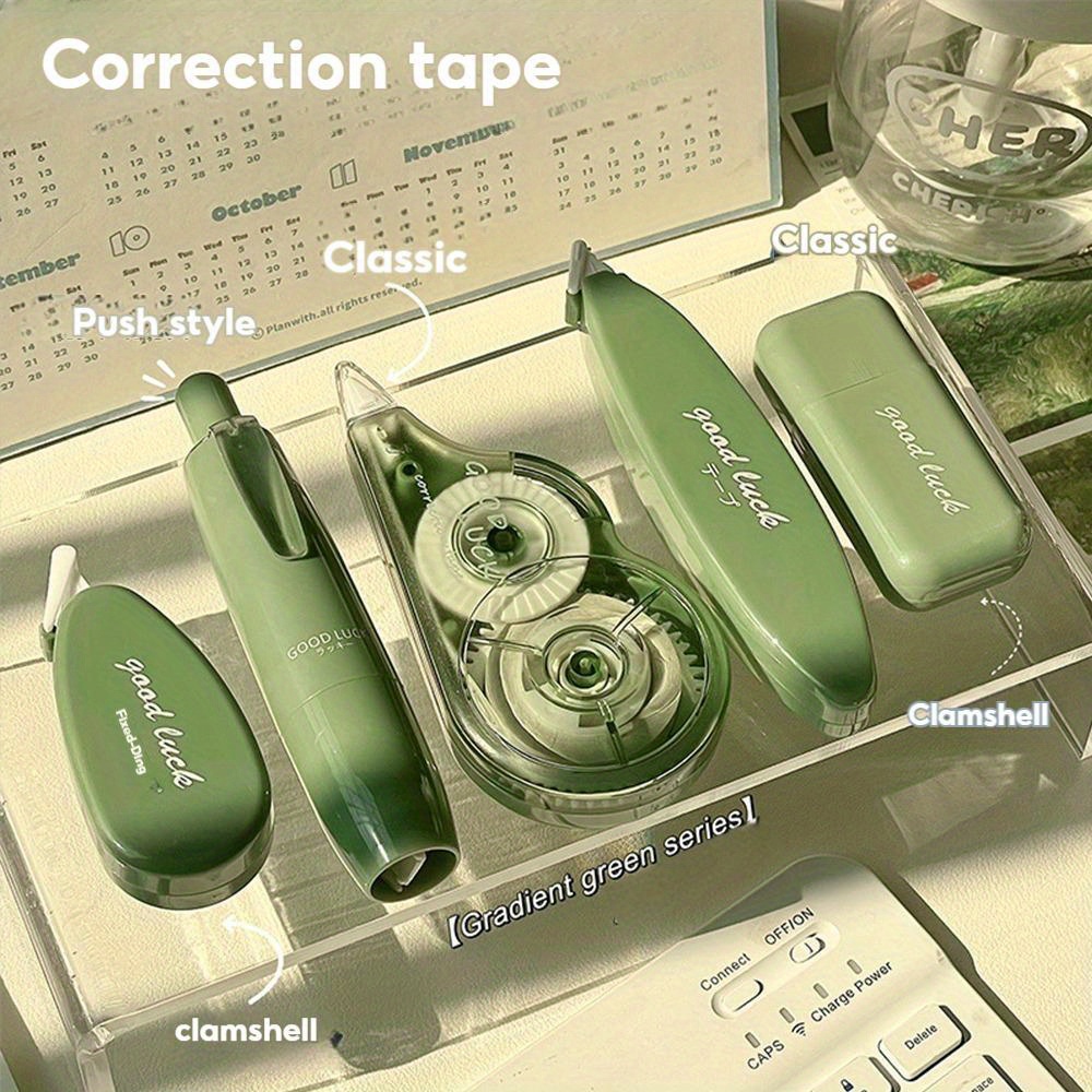 TEMU Correction Tape Five- Supplies Silent Correction Large Capacity Studentcorrection Stationery