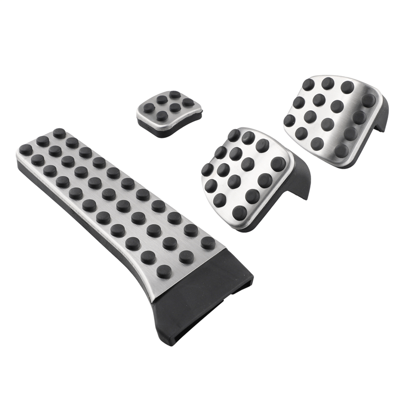 Set Of 4 Stainless Steel Pedals For Car Models Including W202, W203, W204, , W210, , W212, W218, X204, R172, R231, C, E, Cls, , Slk