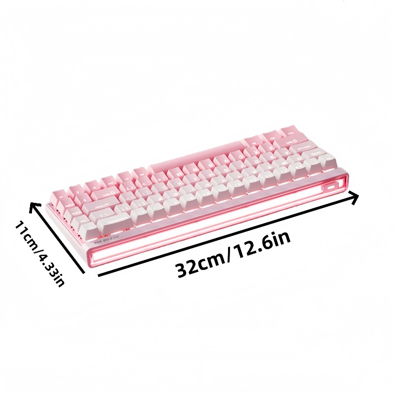 ace 68 air 60 wired mechanical gaming keyboard rapid - Temu