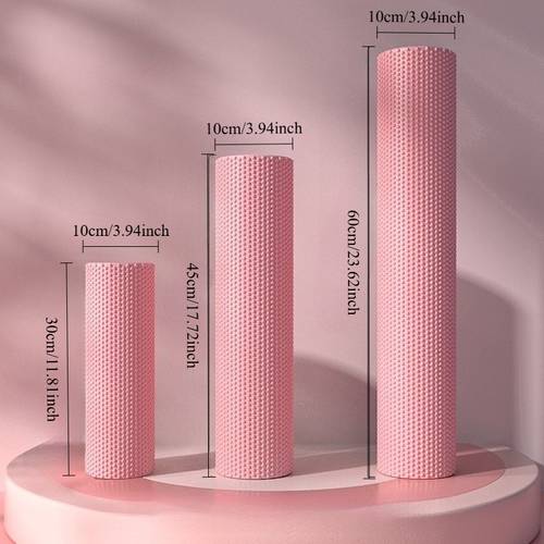 solid floating foam roller yoga column muscle relaxer roller pilates stretching relaxation fitness column