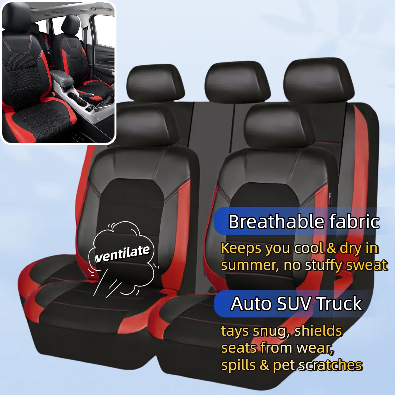 fundas asientos coche duraderas resistentes acolchado Temu Mexico