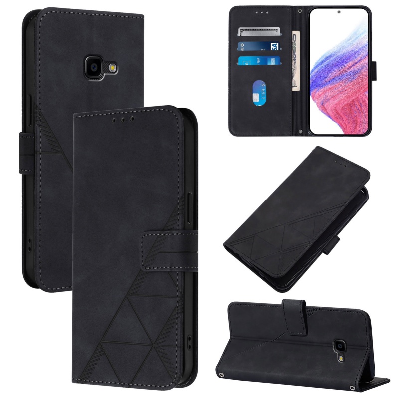 TEMU Phone Case - Faux Leather Business Embossed Phone Case With Wrist Strap, For 4 - 4s - , With 3 Card Slots   1 Cash Pocket Card Holder Case,