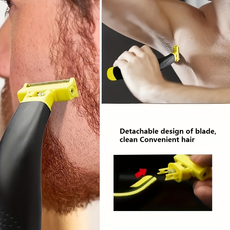 Model 3008 Replacement - Heavy-duty With Metal Grid And Plastic Handle, , Compatible With Electric Shavers, Sturdy Shaving Heads For A Smooth Shave, Grooming Accessory, Stylish Blade Design