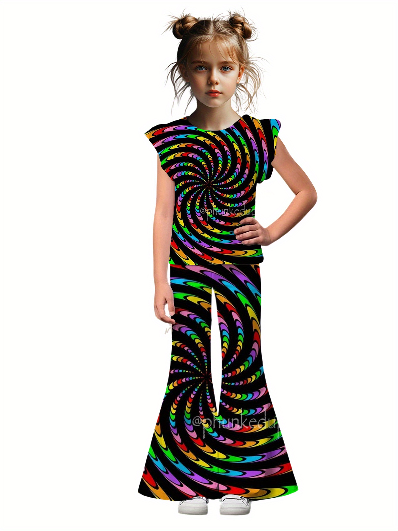 kids disco clothes sold on Temu New Zealand