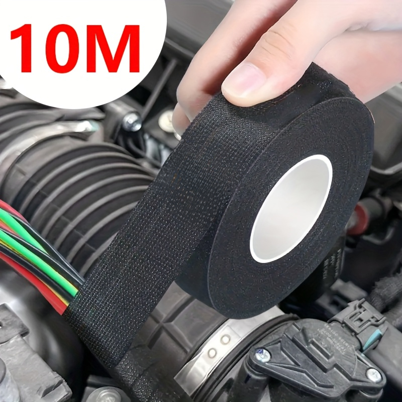 one roll of heavy duty   tape 20mm x 393 7 inches strong bonding   suitable for automotive wiring vehicle repairs and motor maintenance with permanent   large roll size ideal for   professional and home use