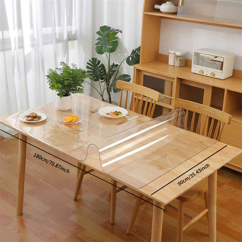 Clear Table Wood Table Protector Pad Clear Table Cover Protector