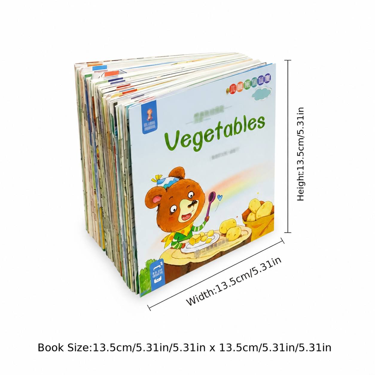 TEMU 12pcs Interactive English Storybooks With Audio, Ideal For Reading - Highlighting For Easy Learning, Perfect Educational Gift And For Holidays