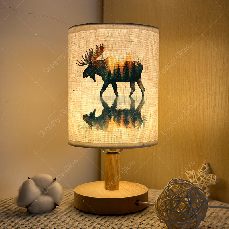 TEMU 1pc Décoration de chambre, Guirlandes de Noël, Lumières LED pour chambre à coucher, Lampe de chevet, pour décoration de Noël à , Veilleuse