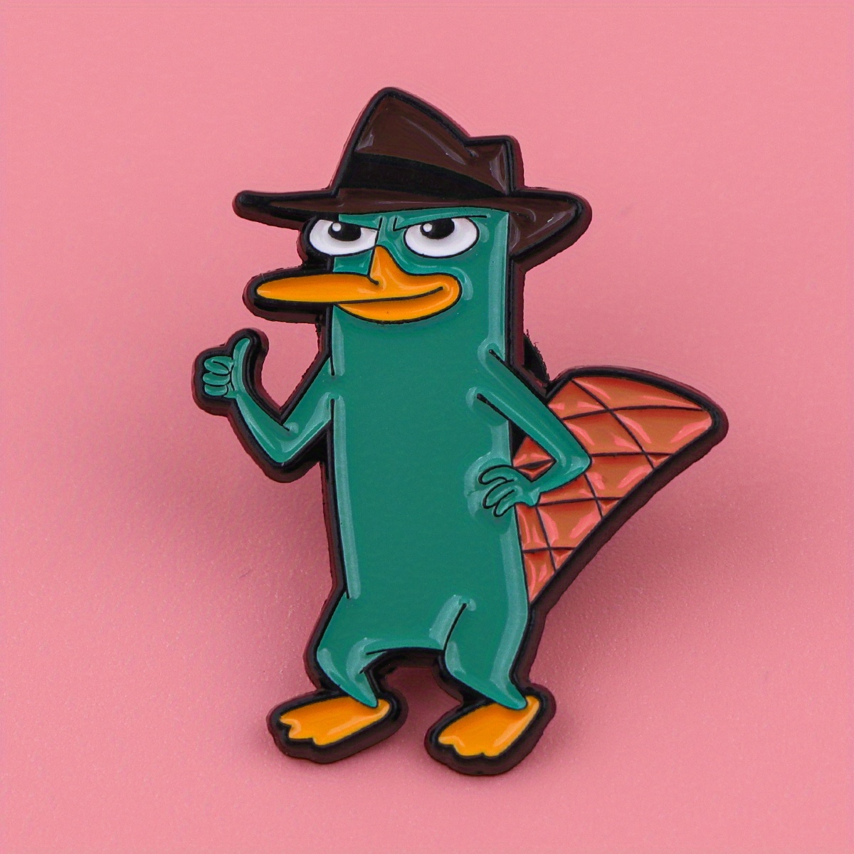 TEMU Enamel Pin Badge For Backpacks, Brooches, Clothing Gifts, Jewelry & Fashion Accessories - 1pc, Backpack Accessories Suitable For Men And Women.