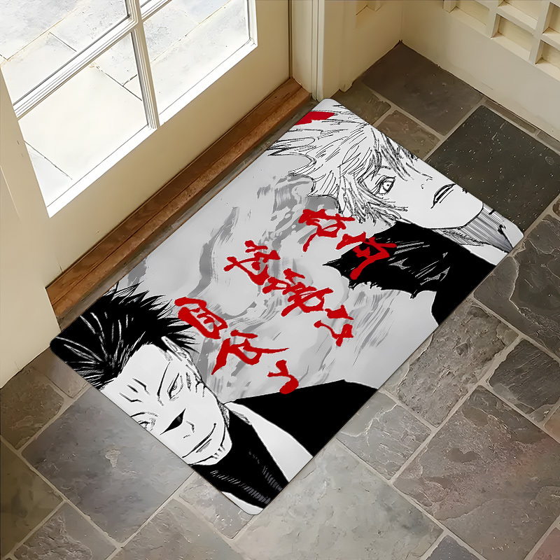 anime rug sold on Temu United States