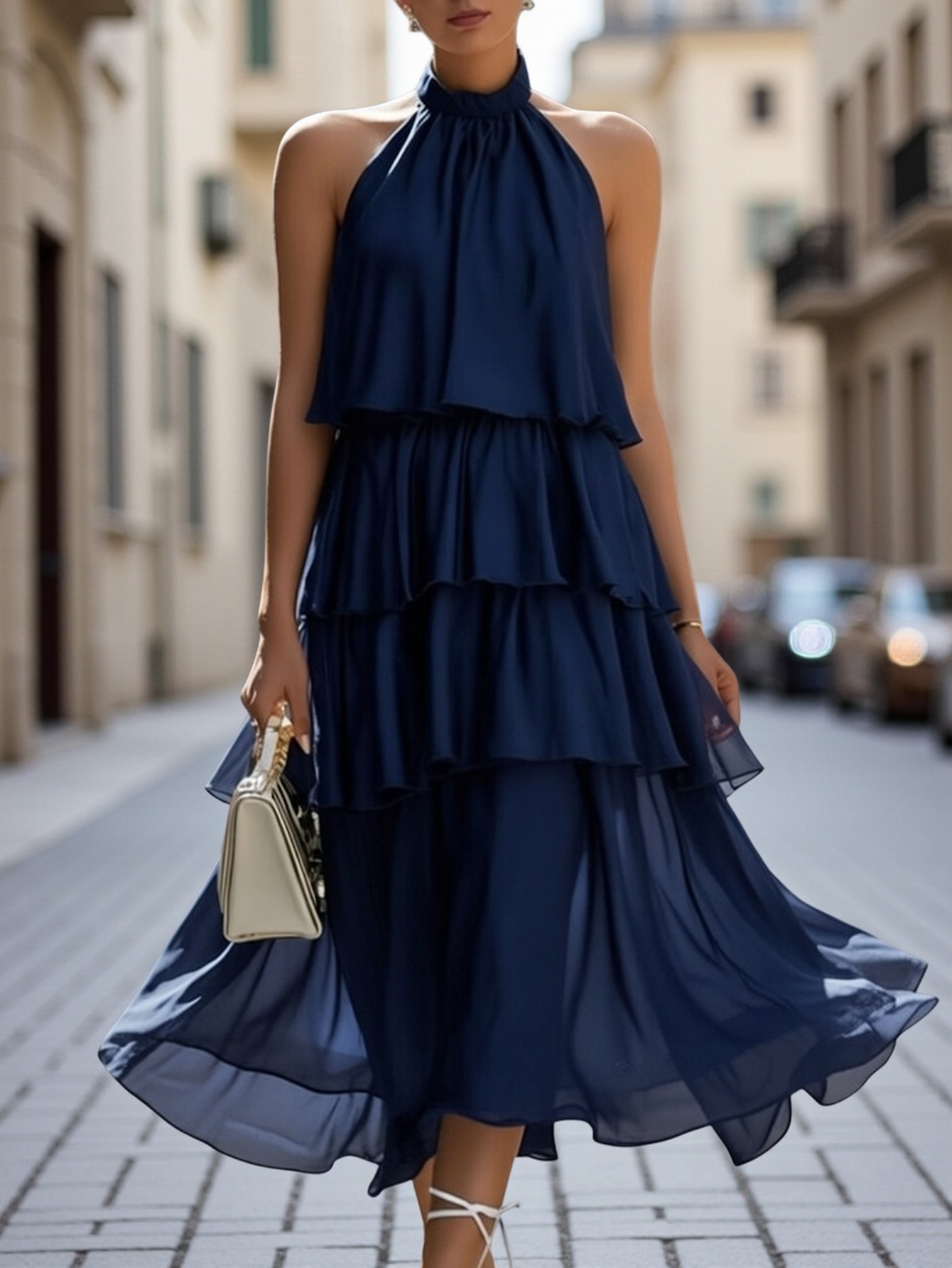 layered dress sold on Temu United States