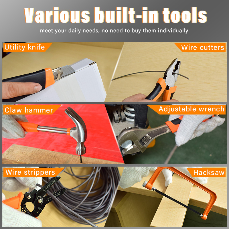 11pcs rubber handle woodworking chisel tool set Product details 0