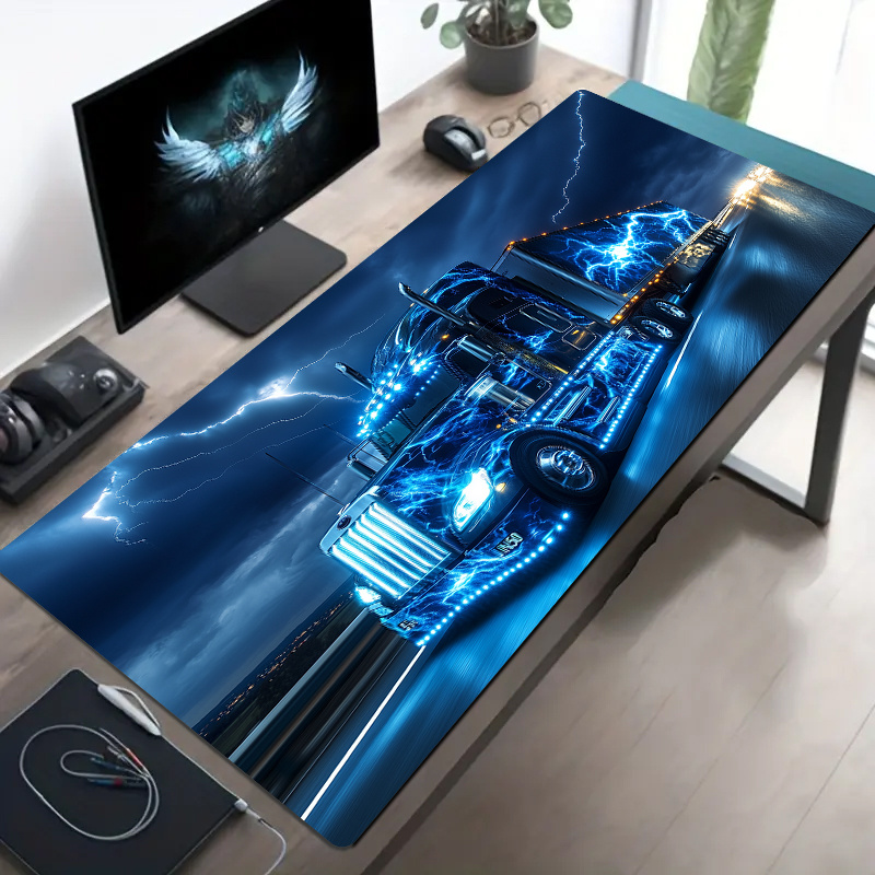

1pc Gaming Mouse Pad, , , Desk Mat For And Use, For Christmas And