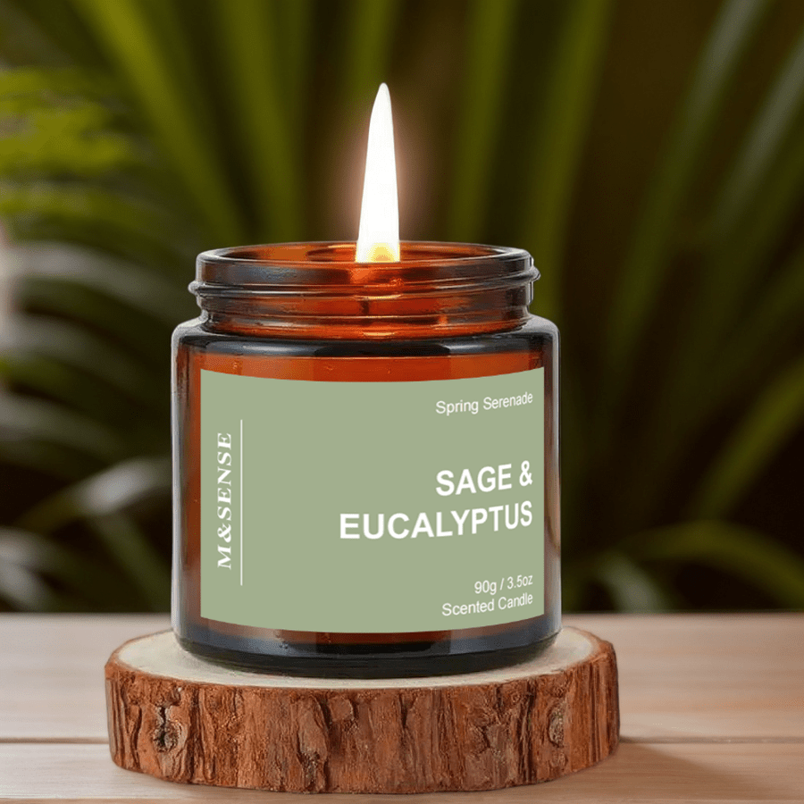 Image of Rosemary-scented Candles, Household Soy Wax Candles, Ideal Gifts For Travel And Home Decoration, Suitable For Men And Women.