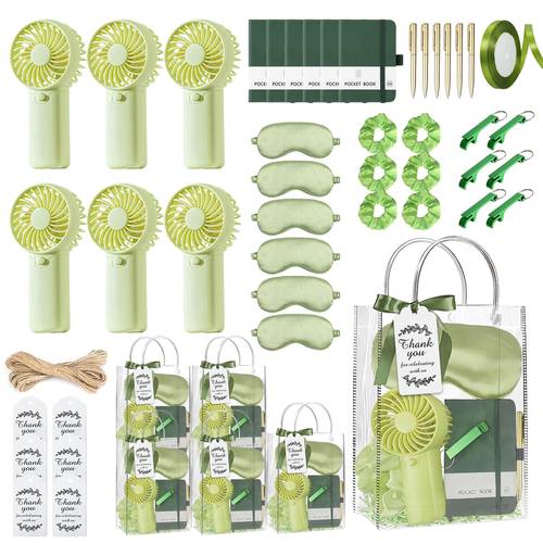 gift for her him 50pcs summer shower prizes for guests multi item party favor set bridal return gift set thank you gift with notebooks ballpoint pen eye mask for shower bridal shower wedding party game activities
