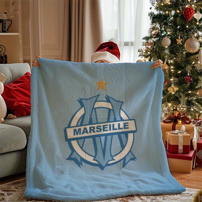 

Luxurious Flag-inspired Plush Blanket - Soft, Allergy-free & Tear-resistant, Ideal For Sofa, Bed, Office, Camping & Travel - Perfect Christmas, Wedding, Birthday Gift For Sports Enthusiasts