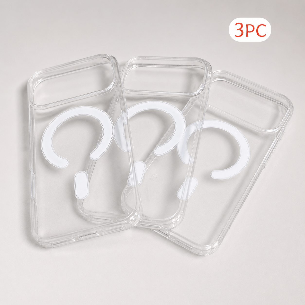 TEMU Phone Case - 3pcs Luxury Clear Magnetic Case For Iphone 18 Pro/18 Pro Max Case For Iphone 17 Pro/17 Pro Max Case For Iphone 16 Pro/16 Pro Max/17