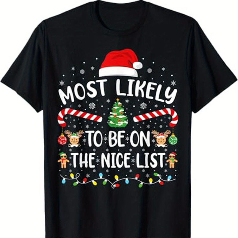 

The Christmas Joke T- For The Man , Teenager Tee, Tee, To