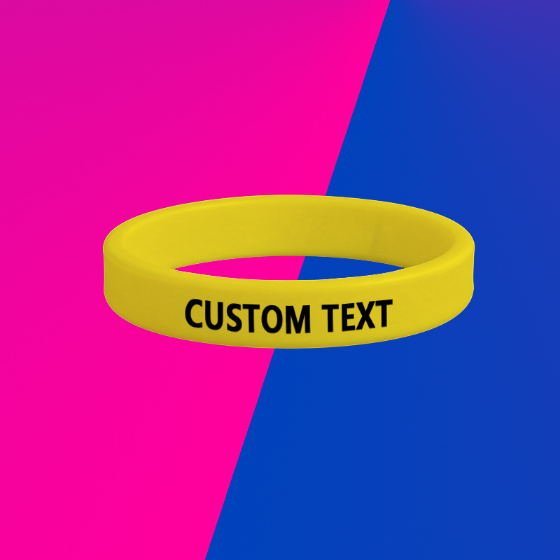 Custom Silicone Wristbands 180pcs Pack, Gift for Her/Him