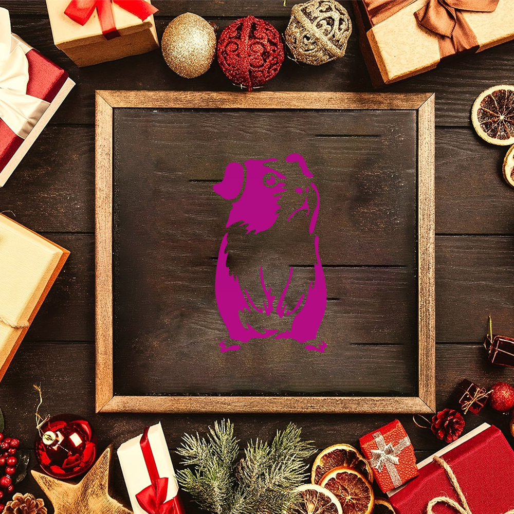 MAYJOYDIY Pochoir Réutilisable En Forme De Bouquet De Roses