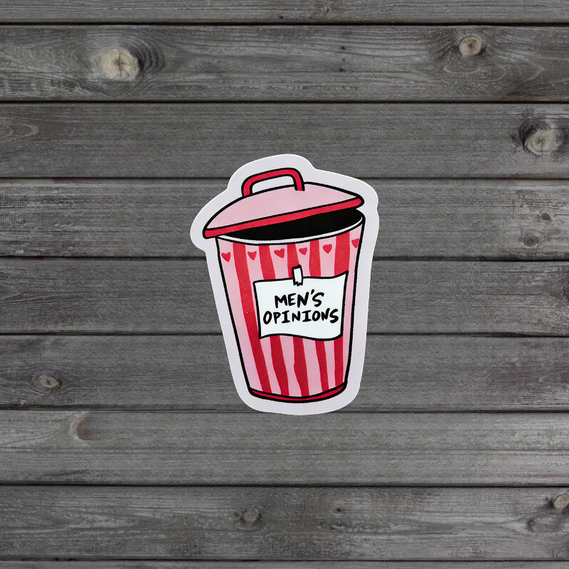 Stickers, Trash Bin Stickers, And Water Bottle Stickers; Humorous And Cute Designs, Suitable For Laptops And More