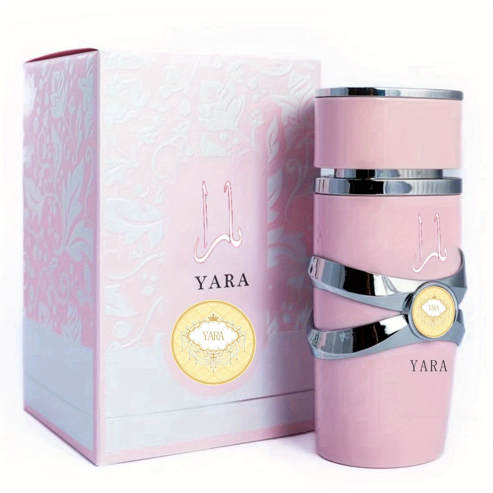 Ratafayala Yara Fragrance Spray 100ml/3.4fl.oz - Long-Lasting Floral Scent with Alcohol Matrix Formula, Formaldehyde-Free, Elegant Black & Golden Design Luxury Perfume for Women, Perfect Gift for Birthdays, Valentine’s Day, Christmas & Special Occasions, Date Night Perfume, Sophisticated Perfume, Bpafree Perfume