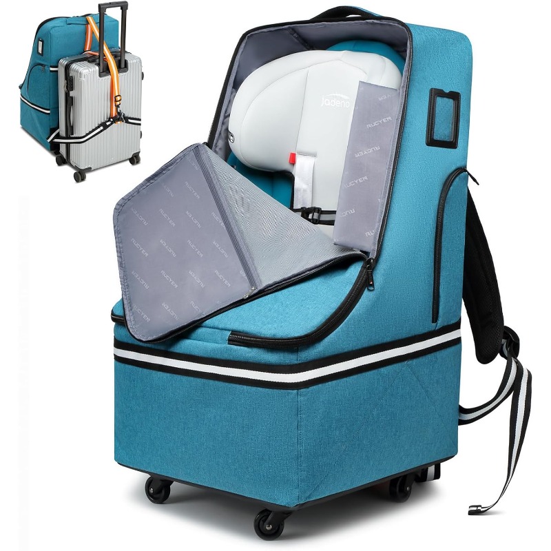 car seat travel bag with wheels sold on Temu United States