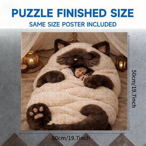 1pc 2d giant siamese cat shaped sleeping bag plush wrapped sleeping bag for adults warm for friendly sleeping bag for bedroom and camping animal shaped comfortable sleeping bedding valentines day