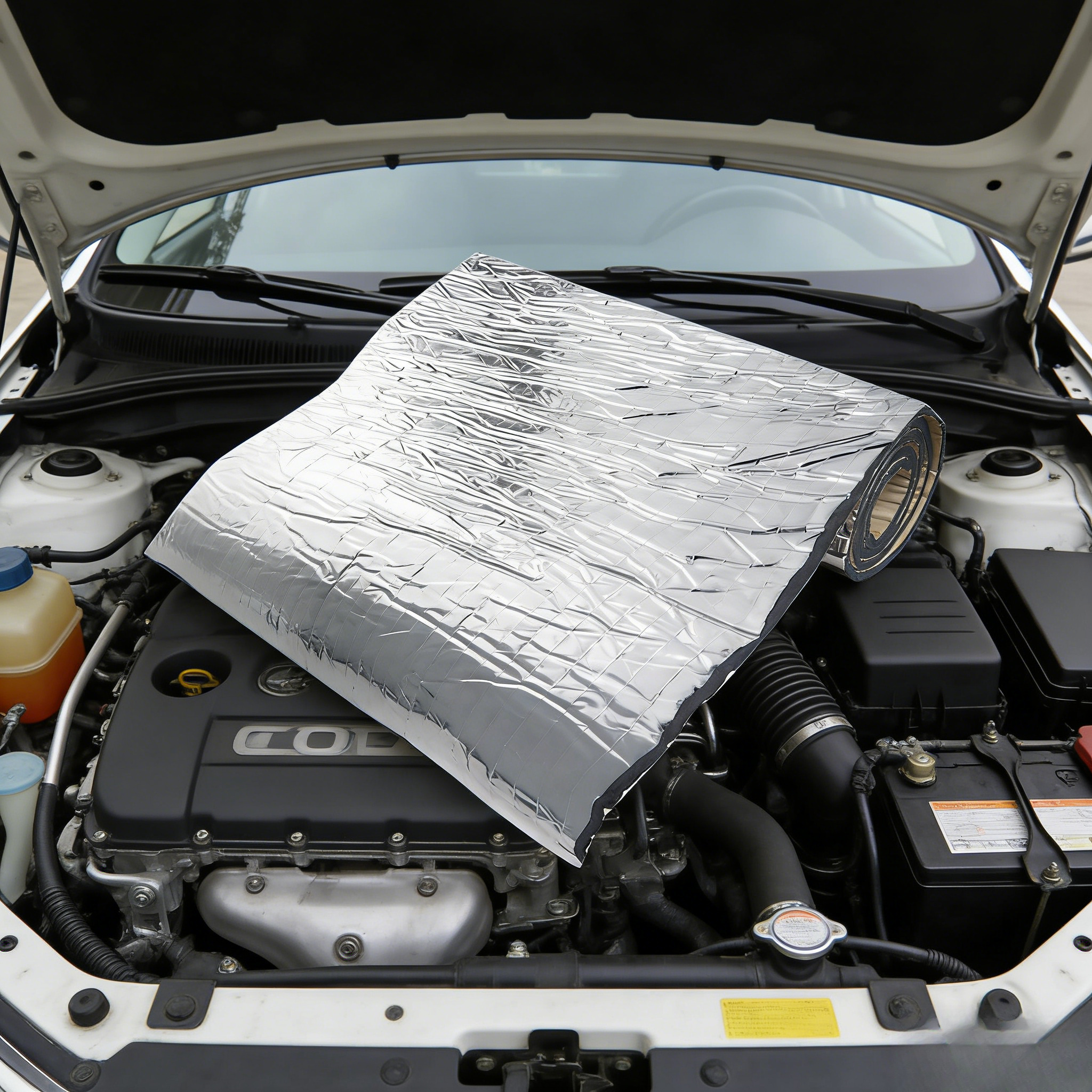 Image of 1 Roll Of Self-adhesive Closed-cell Foam Soundproofing Mat, 200*50cm*1cm - Soundproofing, Vibration- And Shock-absorbing Material For Cars