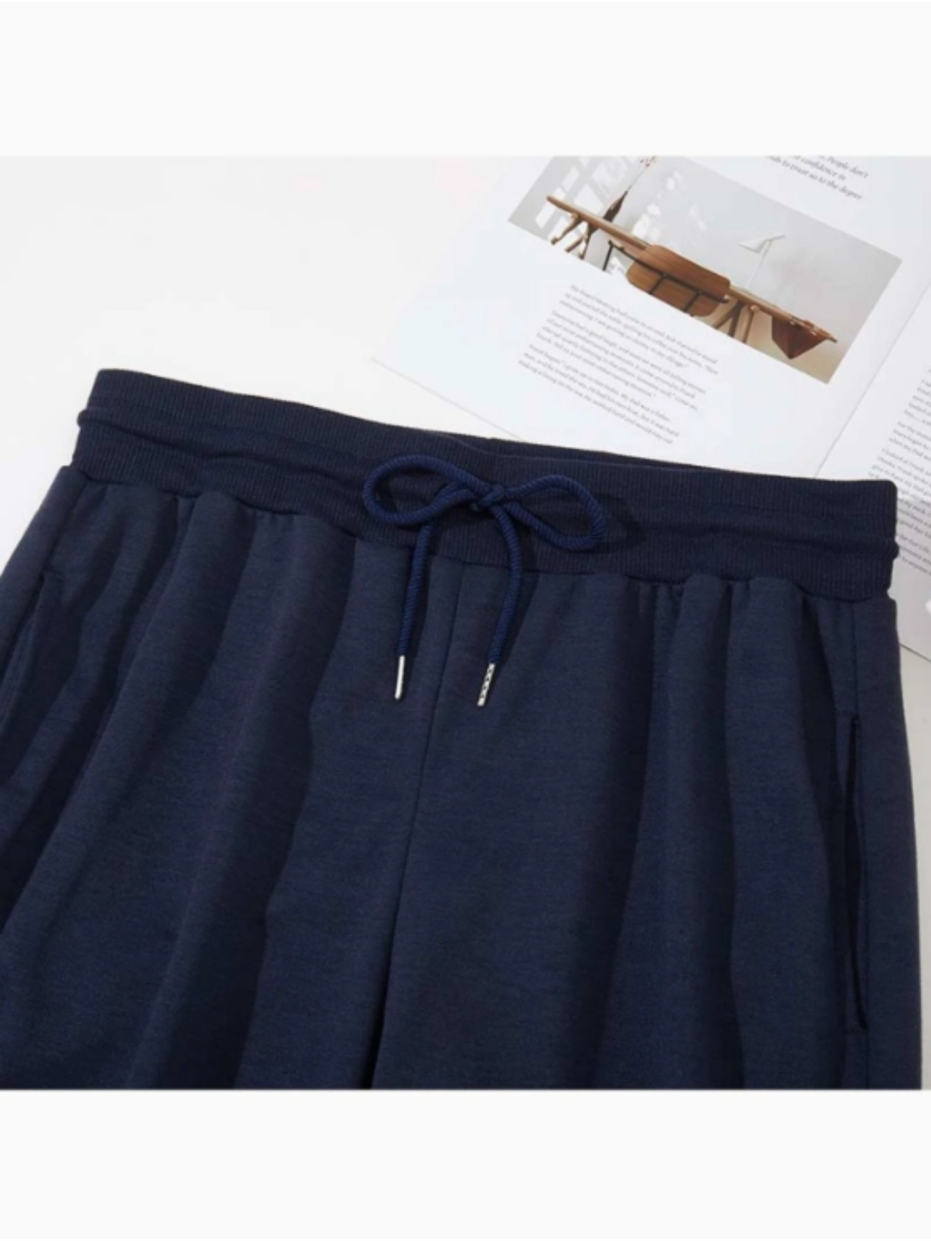 3pcs Men'S Casual Joggers with Elastic Drawstring Waist & Cuffed Ankles - 100% Polyester Knit, Loose Fit Print Athletic Pants for Gym, Running, All-Season Comfort (Grey/Navy/)