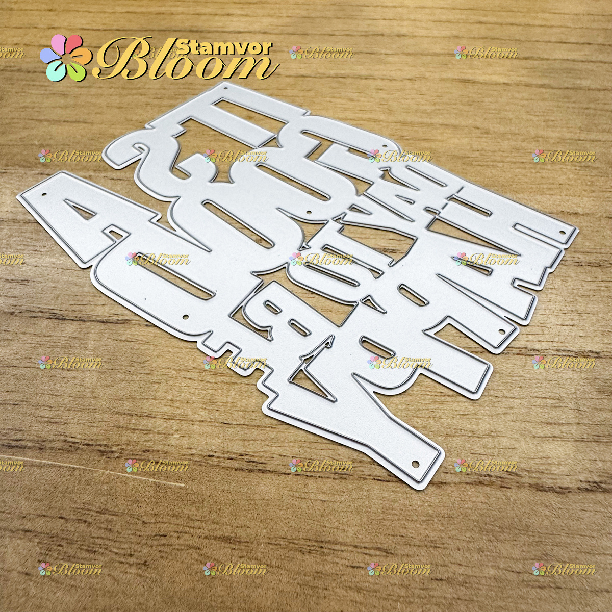 TEMU Original Lovely Big Words It's Carbon Steel Cutting Dies Diy Scrapbooking Metal Die Cuts For Card Making Paper Craft Embossing Cutting Die