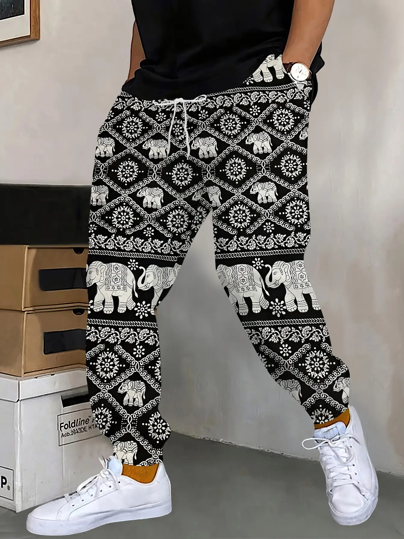 elephant pants sold on Temu United States