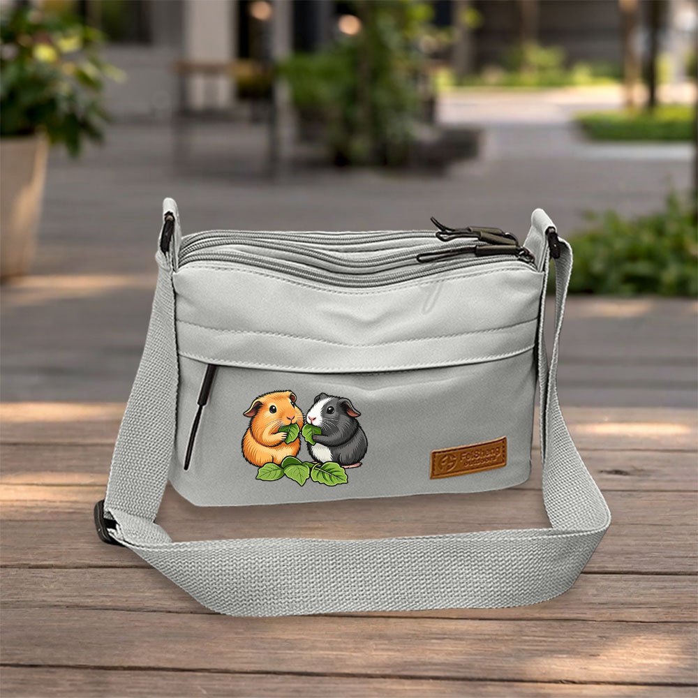 TEMU 1pc Cute Guinea Pig Eating Women'-shoulder Bag With Spacious Interior For Phone And Essentials. Suitable For Fitness, Sports, Travel, Hiking,