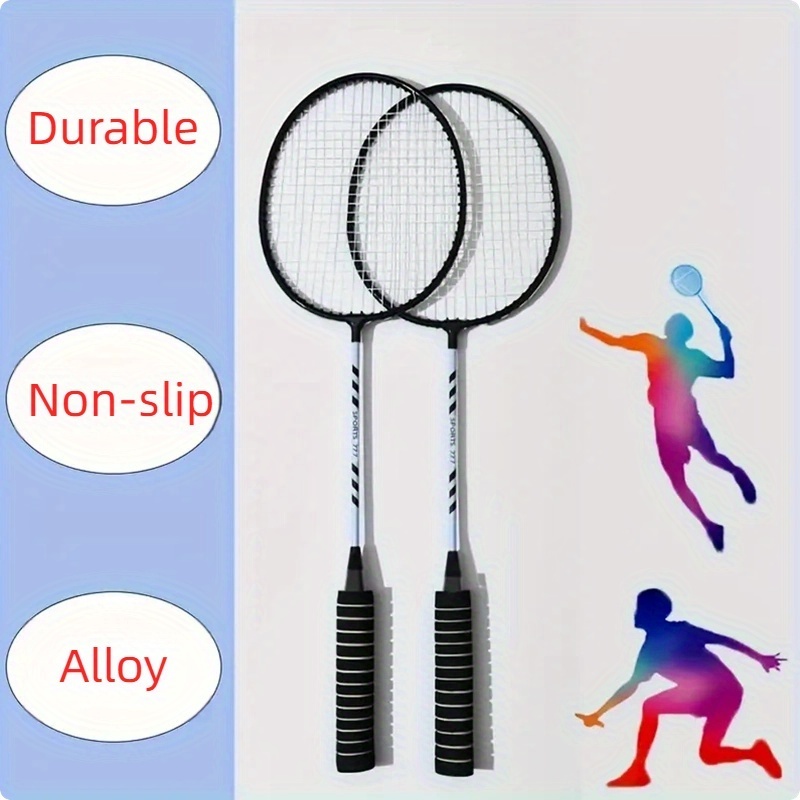 lightweight and durable   set for adults featuring 2 rackets 3 shuttlecocks and a storage bag ideal for outdoor practice suitable for   men and   for beginners and advanced players Product details 2