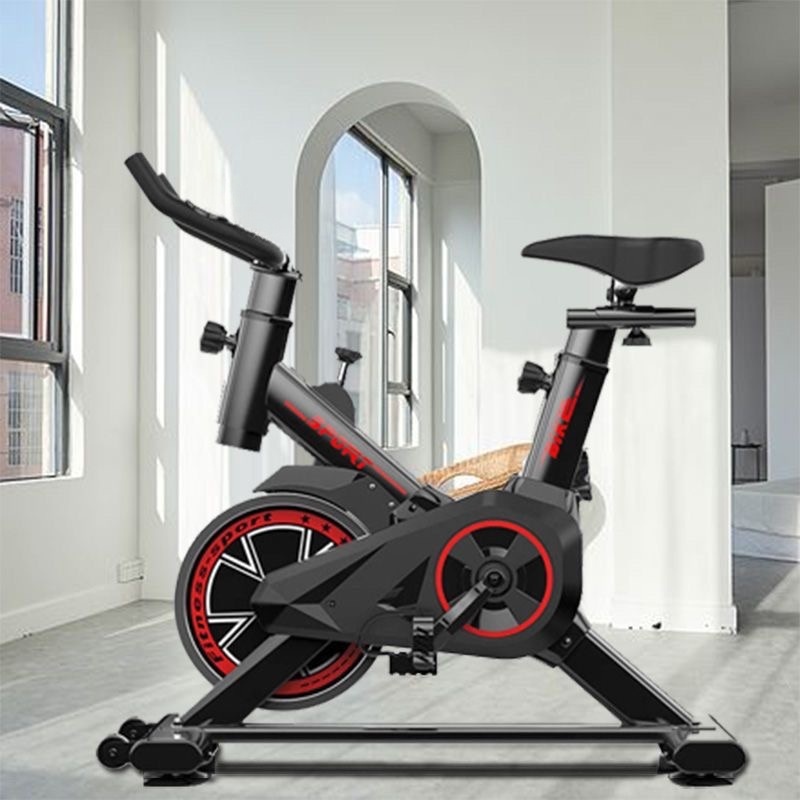 Silent Premium Spin Bike! Gift Edition, the Top -Burning Choice for Office Workers and Home Use: This Spin Bike Is an Incredibly Thoughtful Gift for Both Men and Women, an Essential Exercise Pedal Fitness Equipment for Office Workers! It Allows You