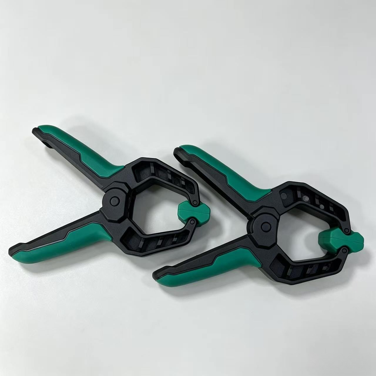 TEMU 2pcs Woodworking Fixtures A-type Quick Clamps, Plastic Spring Clamps Heavy-duty Locking Pliers, Suitable For Wood, Metal, Stone And Plastic,