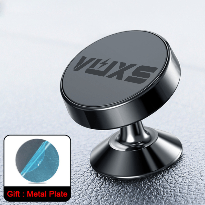 TEMU New Logo Sticker--degree Rotatable Magnetic Back Mount, Secure And Rotatable Magnetic Phone Holder, Universal Phone Models, Includes Magnetic