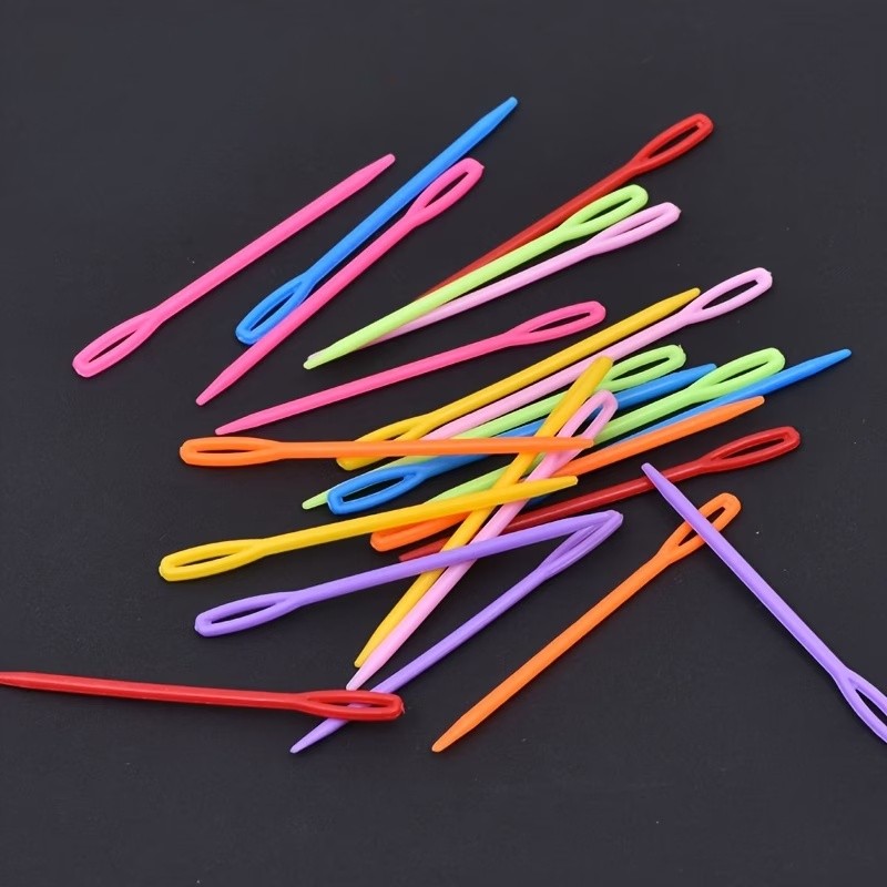 Pack of 148 Large Eye Sewing Needles for DIY Crafts