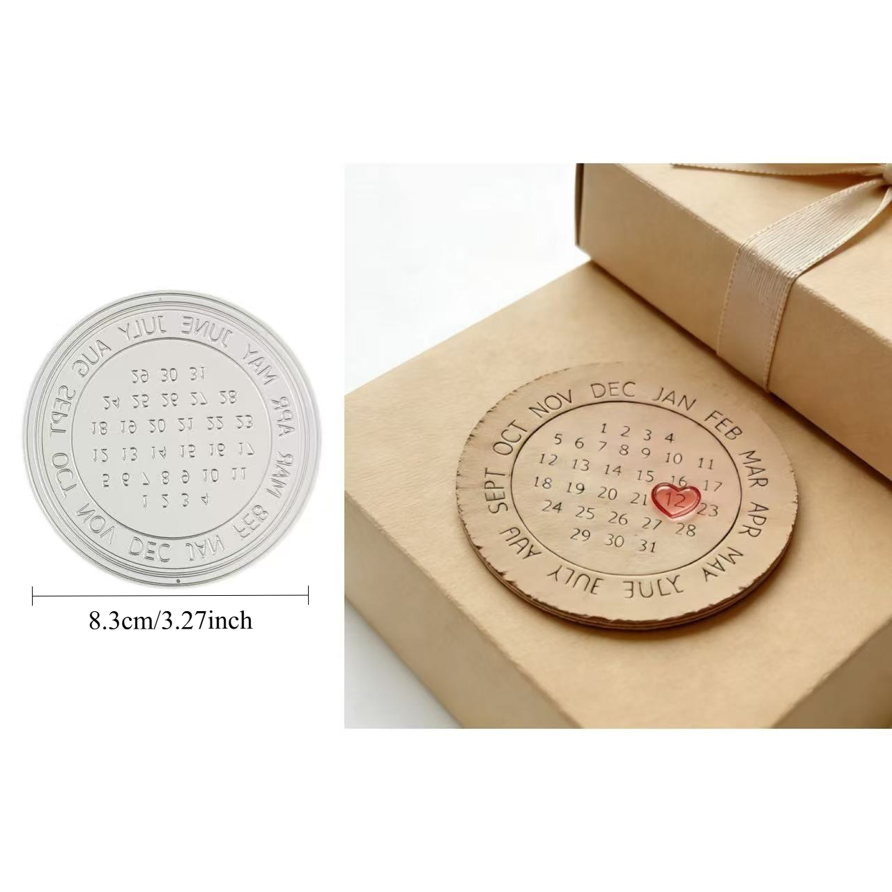 E-shop Muttertag Gedenkalender Stempel Dekoration Metall Schneideform Handwerk Form Schneiden, Scrapbooking, Kartenherstellung und
