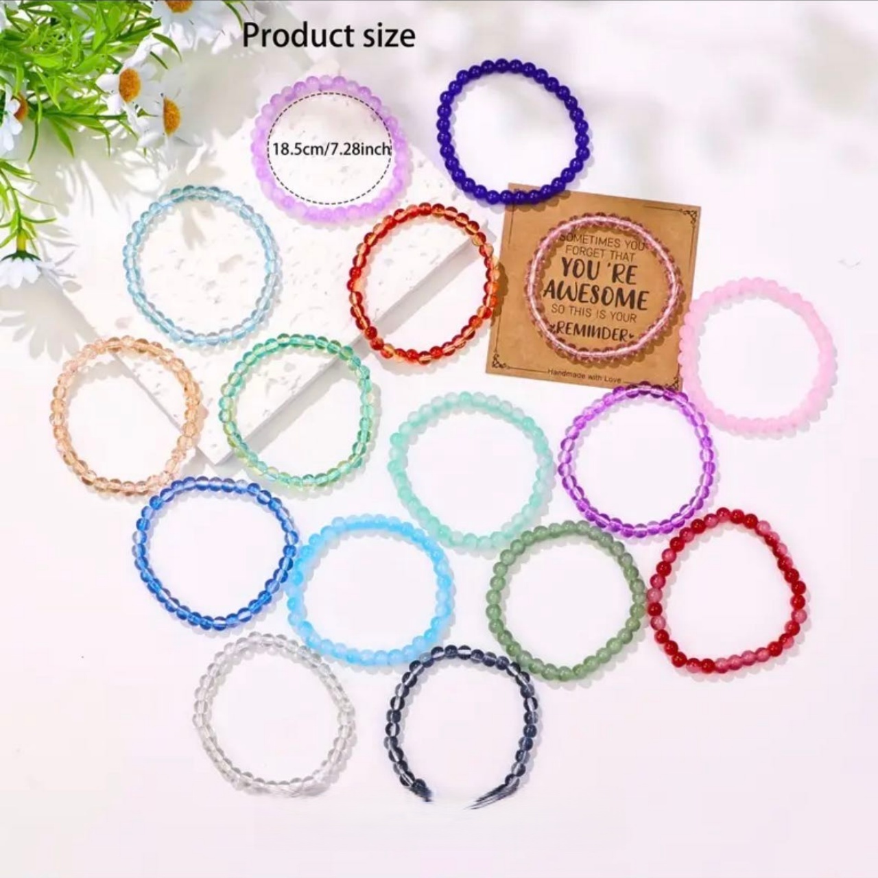 16pcs Unisex Fashion Bracelets Set, Symbolizing Wealth