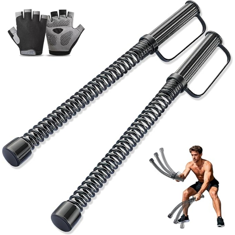 TEMU Ropeless Ropes For Home Gym - Portable Cordless Workout Ropes Suitable For , Cardio & Muscle Training, Lightweight Ropeless Arm Exerciser For