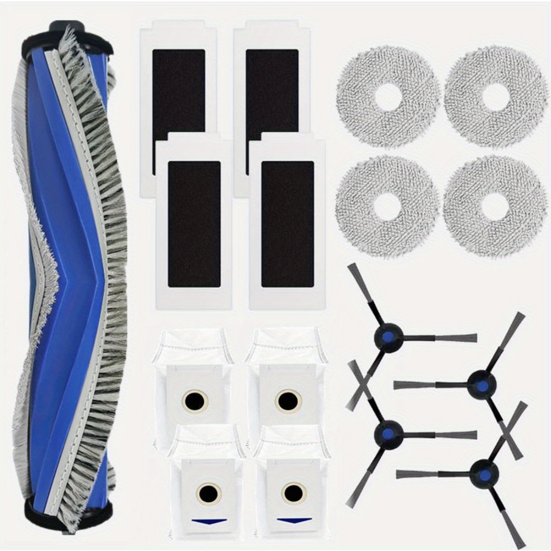 Set Of Additions For T30 Omni/ T30 Pro Omni - Premium Replacement Components Authentic Compatible Accessory Kit - For Improved Cleaning Performance