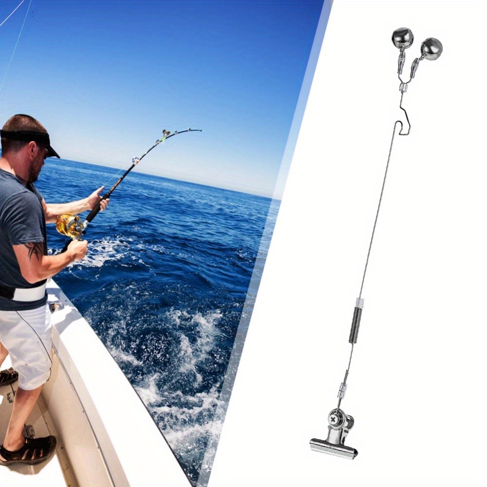 Fishing Bite Alarm With LED Light, 2025 New Upgrade Fishing