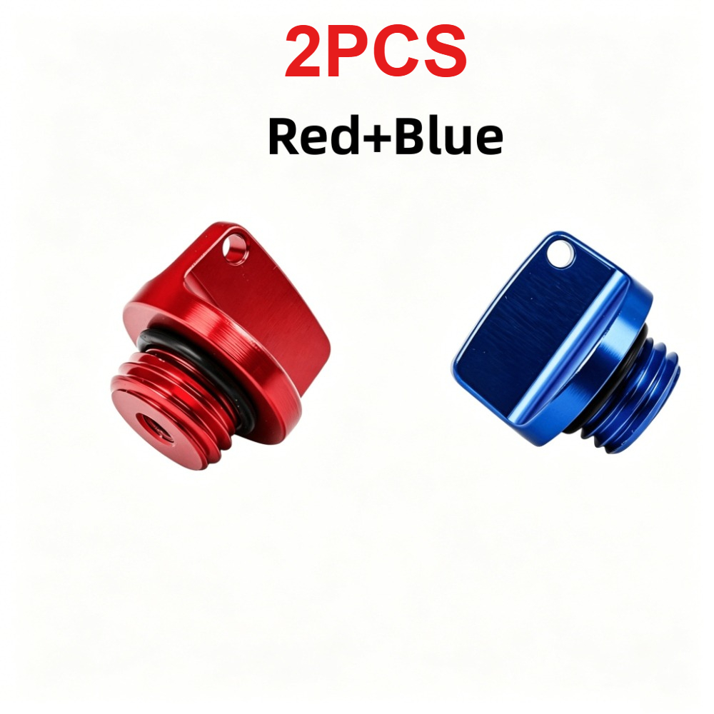 TEMU 2pcs Bouchon de remplissage d'huile M20 X 2.5 pour moto Yamaha YZ 65 80 125/X 250/X YZ250FX YZ450FX /X YZF WR 250R 450