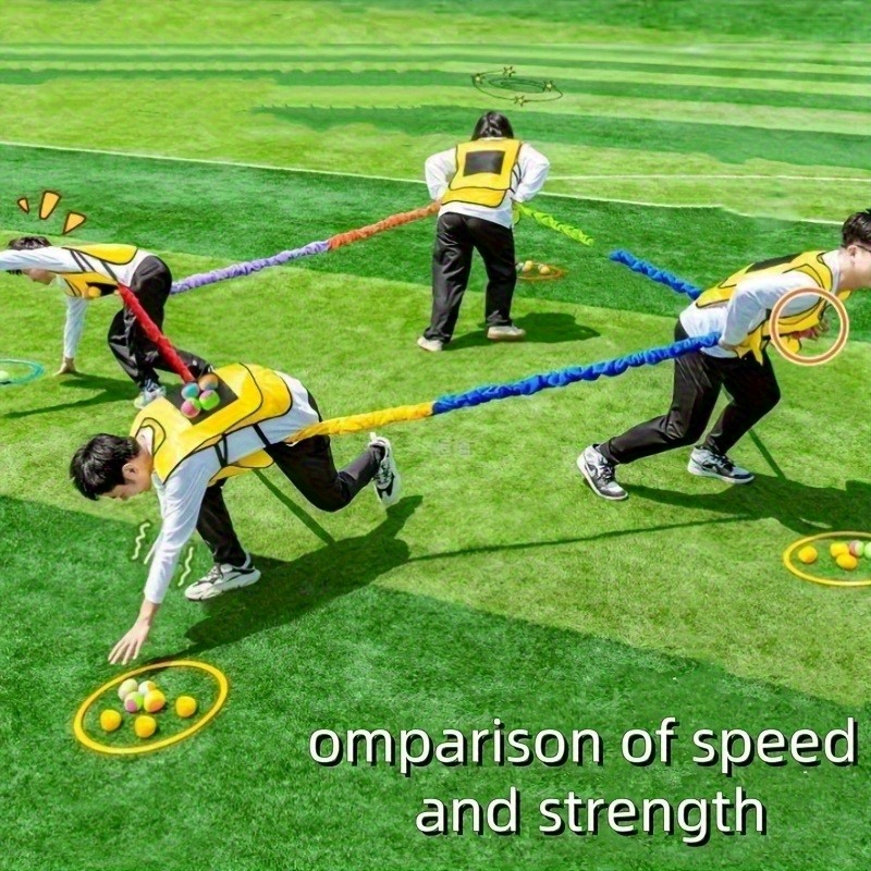 1pc Multi-Functional Elastic Fitness Belt with Medium Resistance - Stackable Design for Group Training, Strength Workout