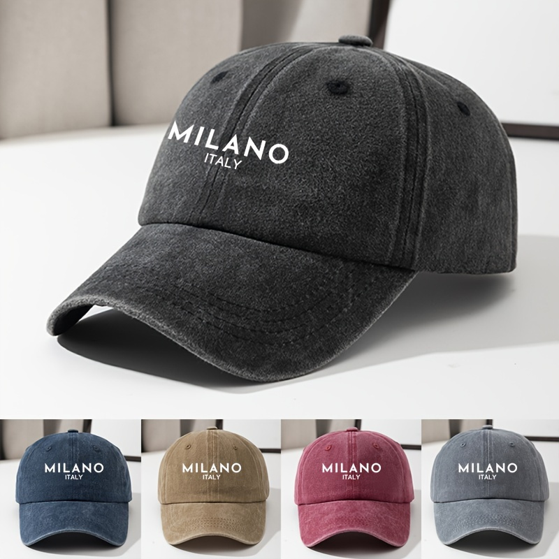 Adjustable Soft Baseball Cap with Printed Sunscreen