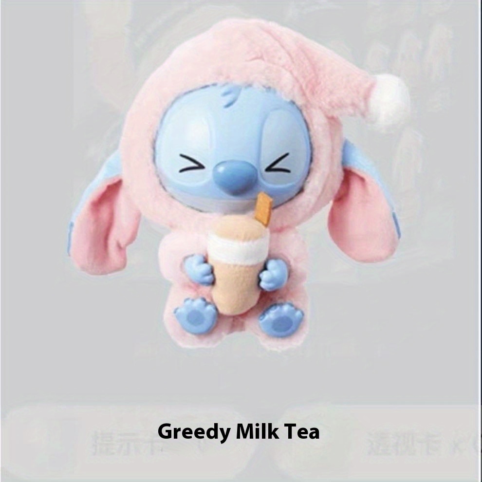 Stitch Vinyl Plush Doll Mystery Box - Surprise Character Expression & Accessory! Official Stitch Collectible, Pastel Colors (Blue, Pink, Yellow,) - Birthday, Christmas, Halloween Gifts for Kids & Fans - Anime Decoration, Best for Christmas